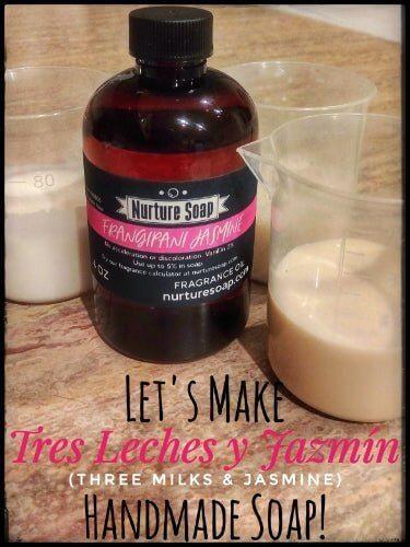 Three Milks, One Recipe! Making Tres Leches Soap-NH