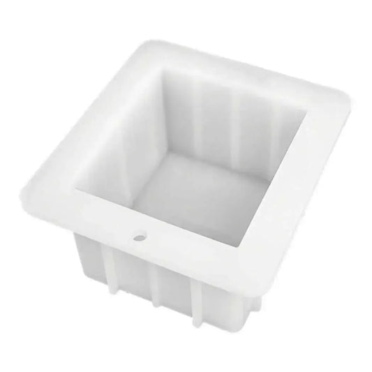 4" silicone soap mold for crafting small test batches of homemade soaps and experimenting with fragrances.