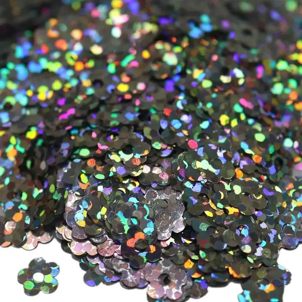 Flower Power Biodegradable Glitter for Eco-Friendly Sparkle