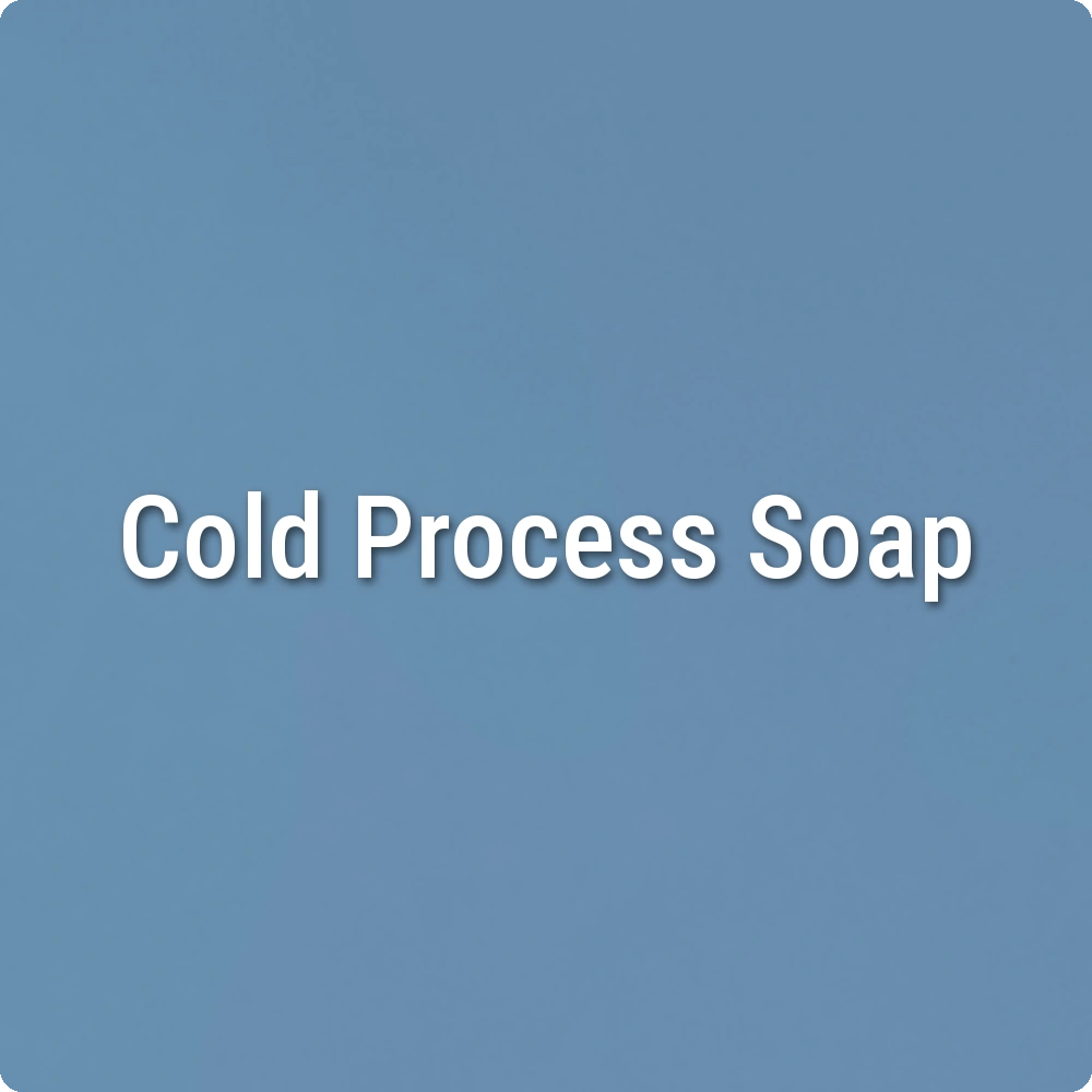 Baby Blue Cold Process Soap sample
