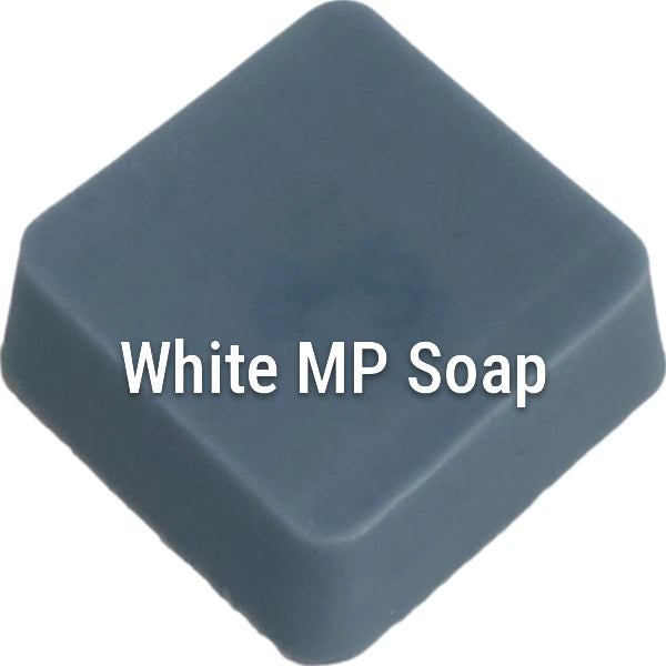 Baby Blue White Melt & Pour Soap sample