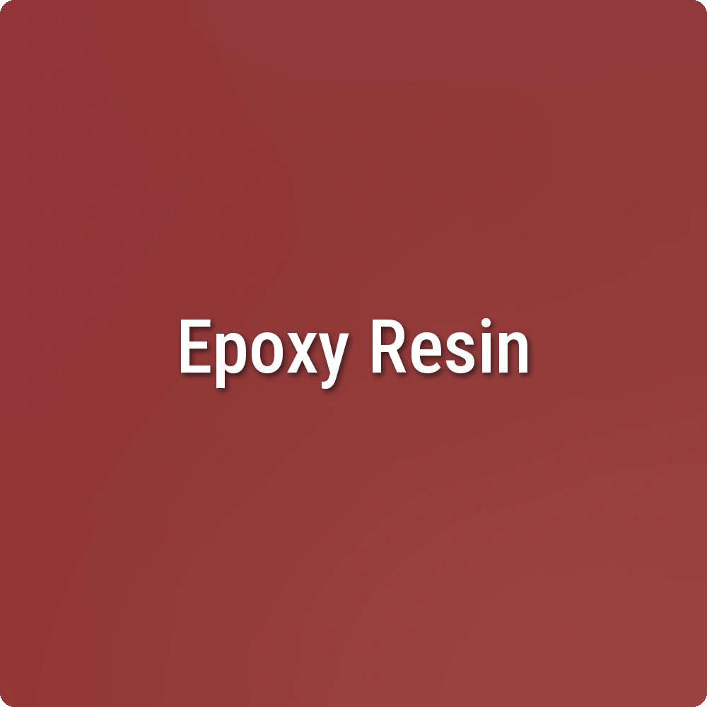 Burn Notice True Red epoxy resin sample