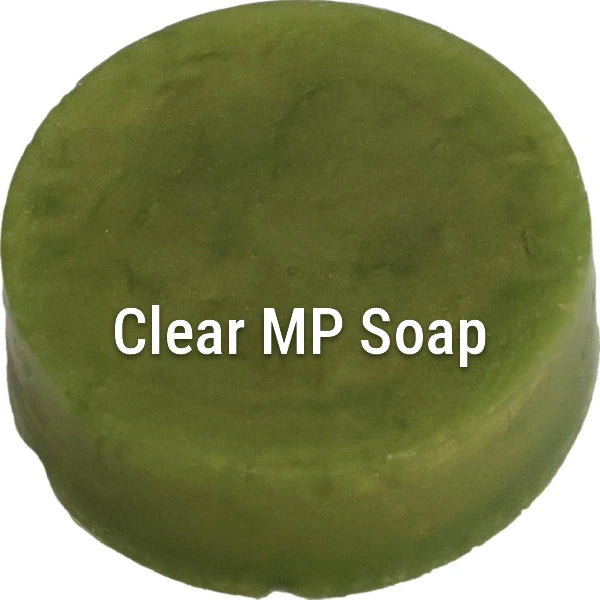 Cabin Fever Clear Melt & Pour Soap sample