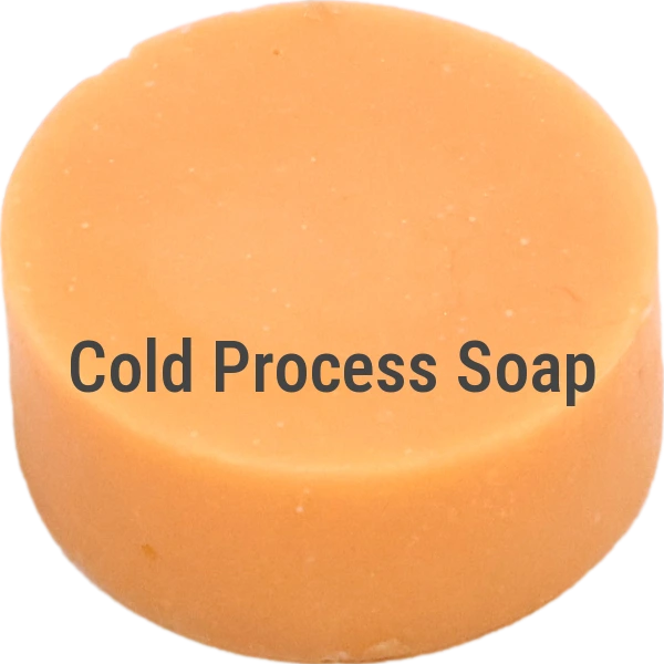 Electric Orange Cold Process Soap sample