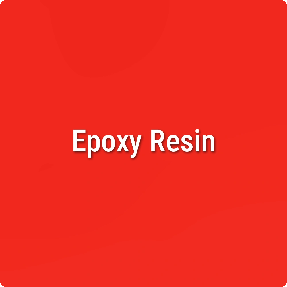 Fluorescent Neon Deep Orange epoxy resin sample
