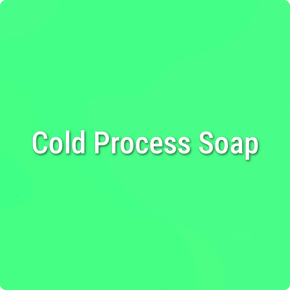 Force Of Nature Green Cold Process Soap sample