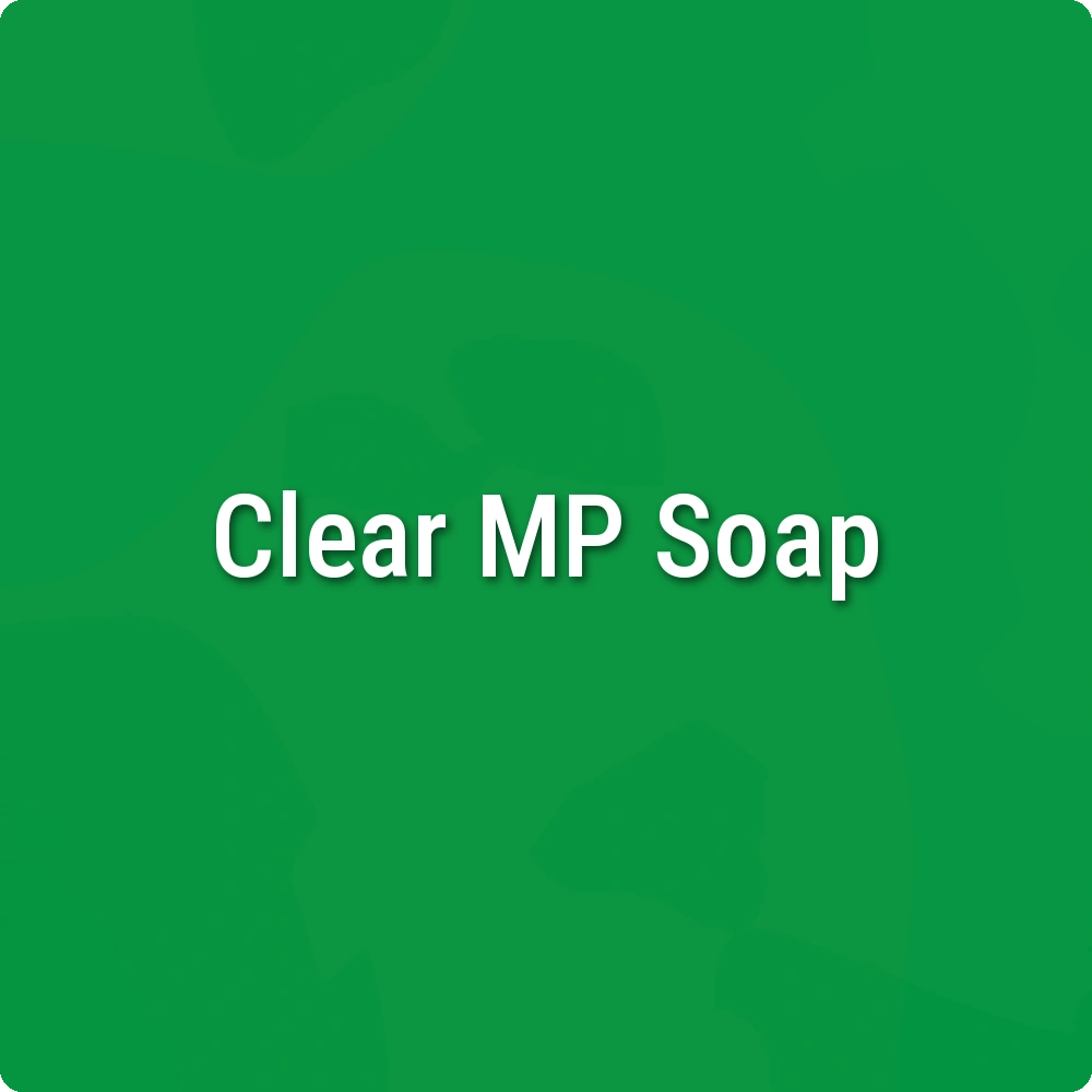 Force Of Nature Green Clear Melt & Pour Soap sample