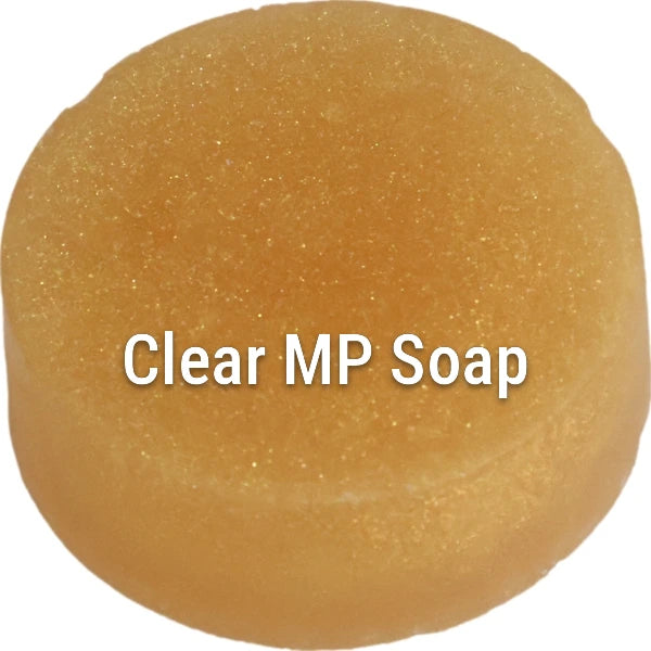 Gold Dust Clear Melt & Pour Soap sample
