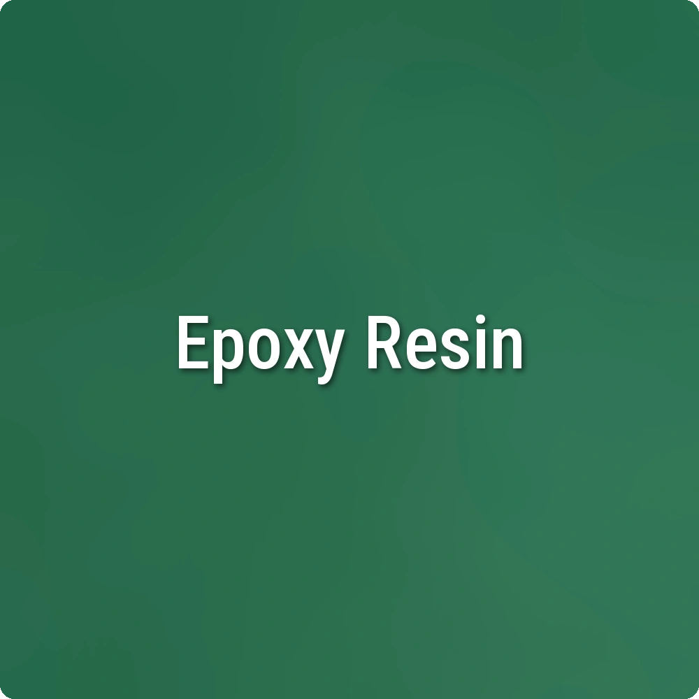Green Vibrance epoxy resin sample