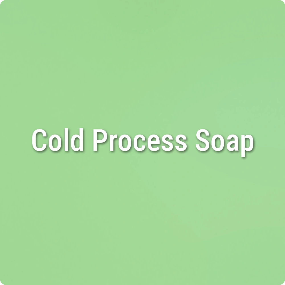 Hello Spring! Green Cold Process Soap sample