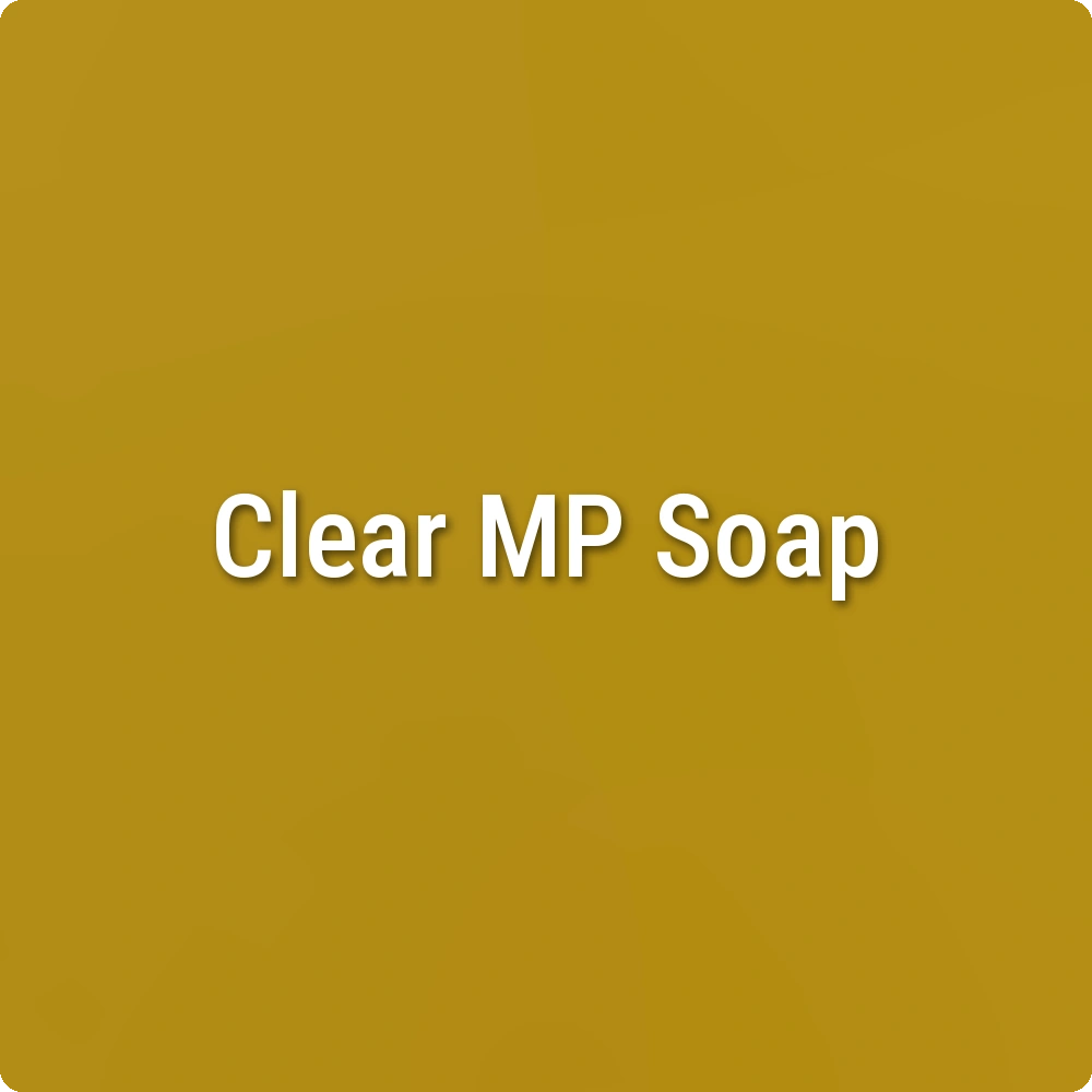 Lemon Drop Clear Melt & Pour Soap sample