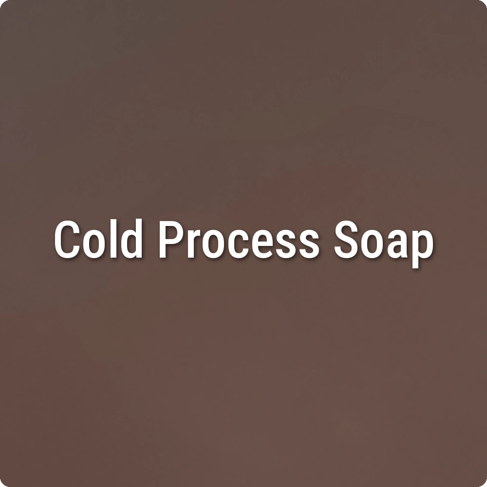 Lustrous Brown Cold Process Soap sample