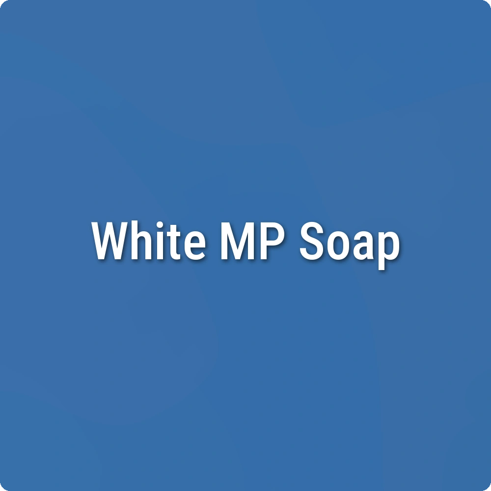Making Waves Blue White Melt & Pour Soap sample
