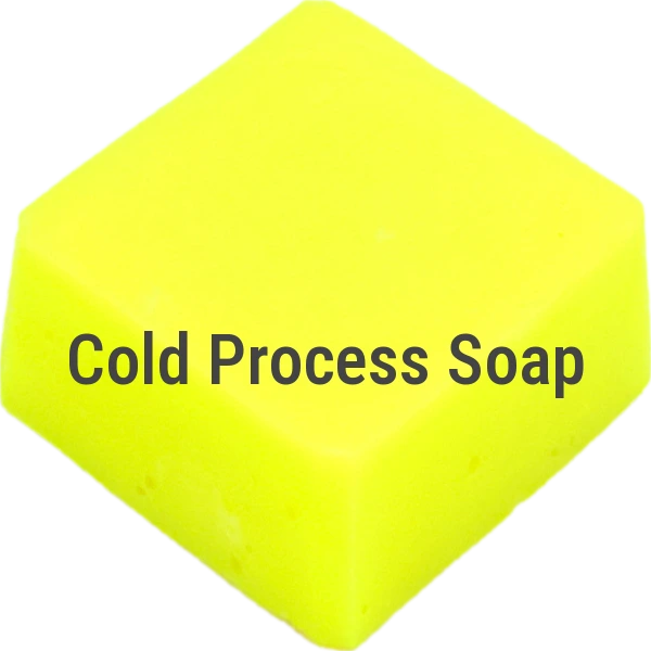 Fluorescent Neon Yellow Cold Process Soap sample