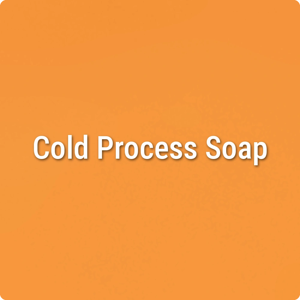 Orange Vibrance Cold Process Soap sample