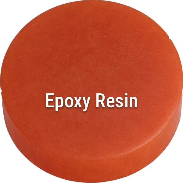 Marmalade epoxy resin sample