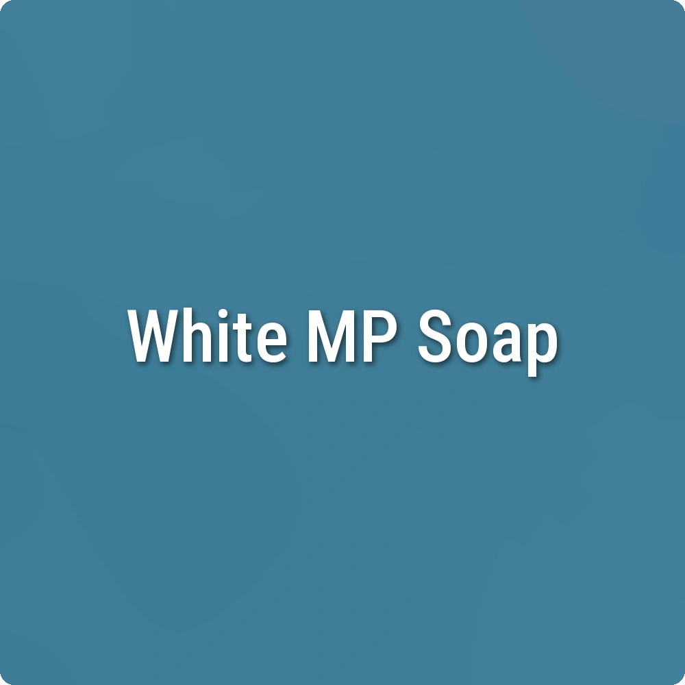 Peacock Blue Green White Melt & Pour Soap sample