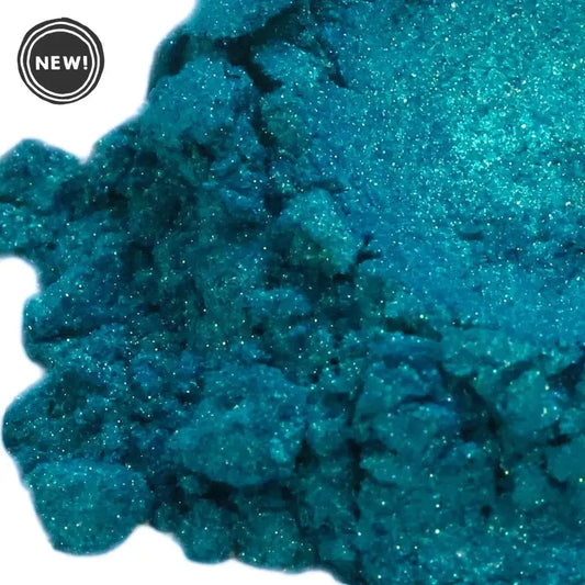 Peacock Blue Green Mica