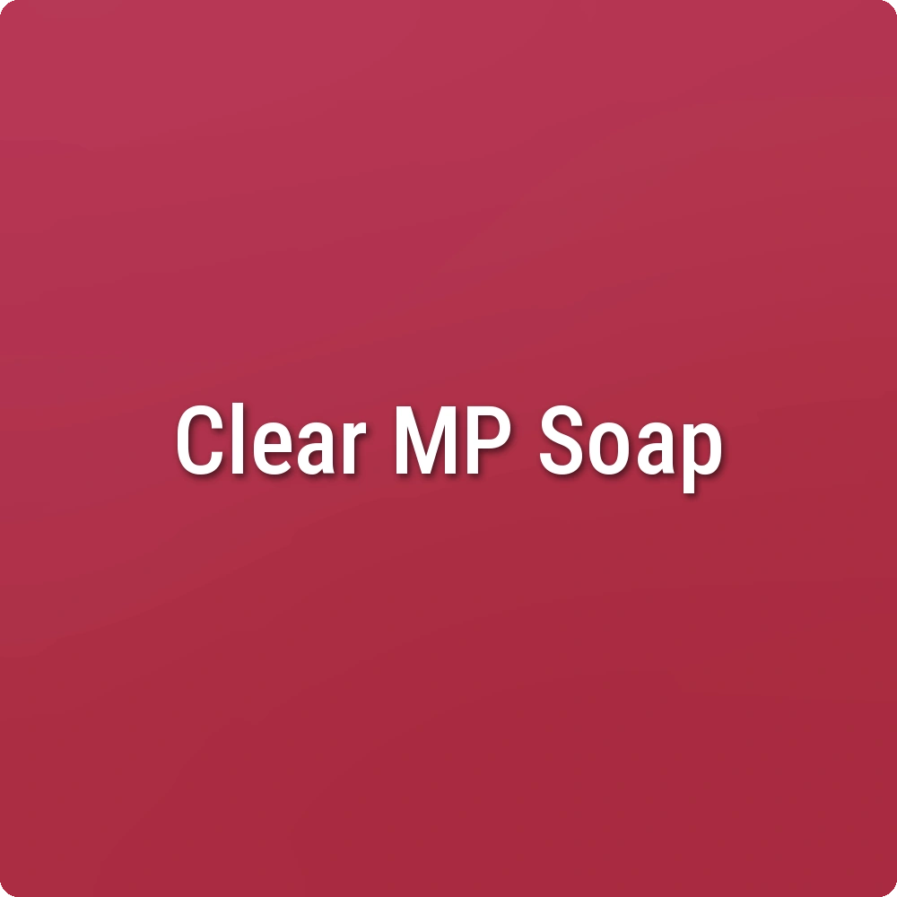 Pink Vibrance Clear Melt & Pour Soap sample