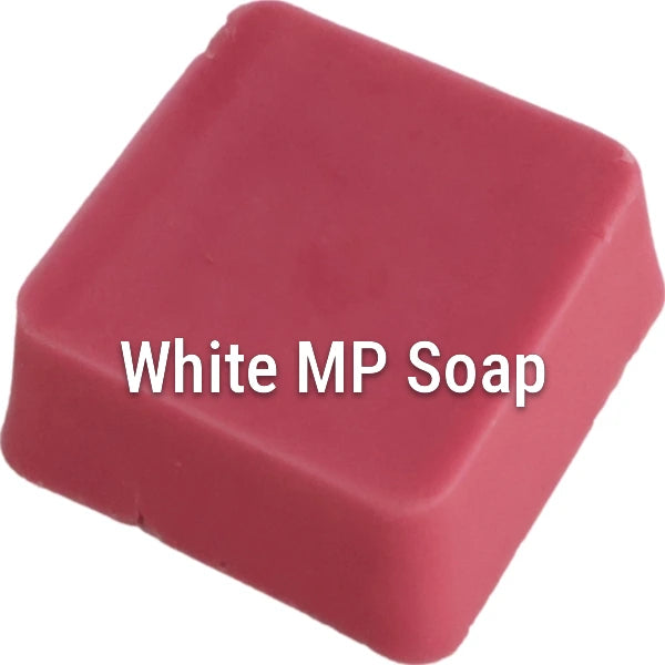 Queen of Hearts White Melt & Pour Soap sample