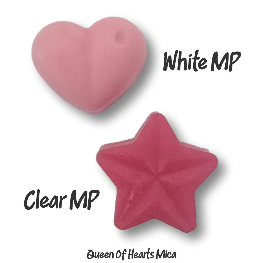 Queen of Hearts Red Pink Mica Powder