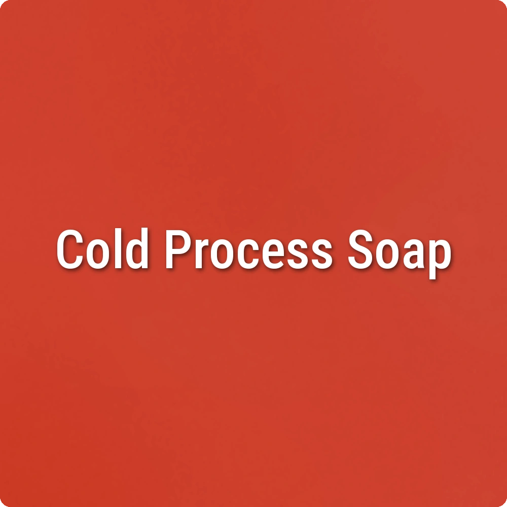 Really Red! Cold Process Soap sample