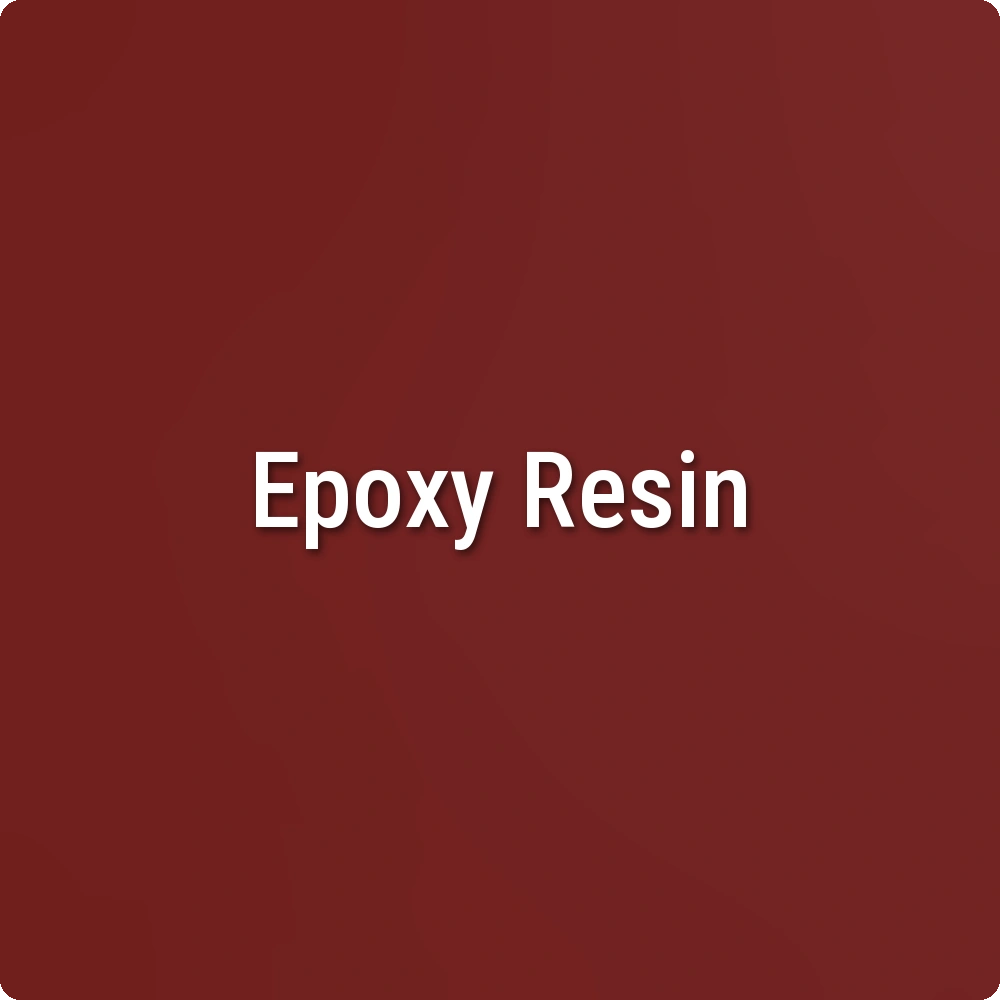 Really Red! epoxy resin sample
