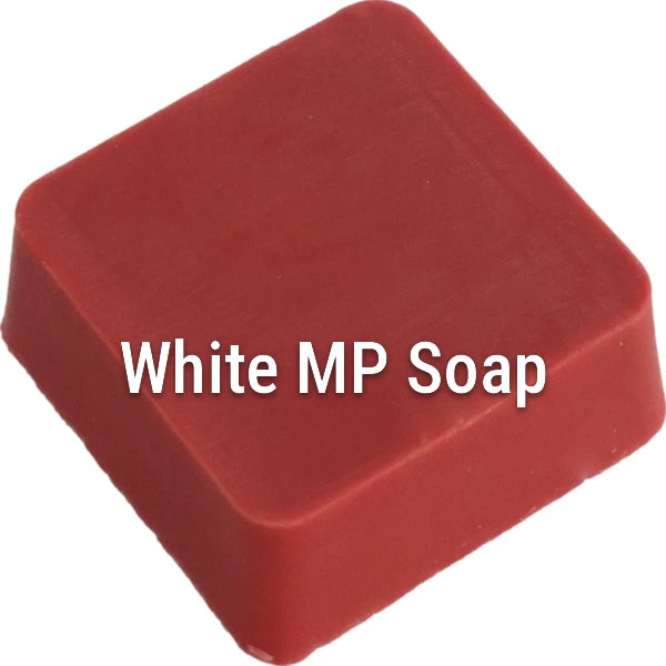 Really Red! White Melt & Pour Soap sample