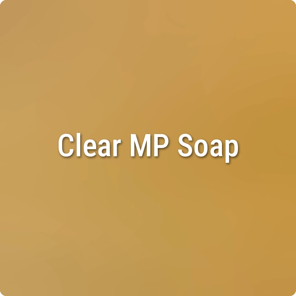 Sahara Gold Clear Melt & Pour Soap sample
