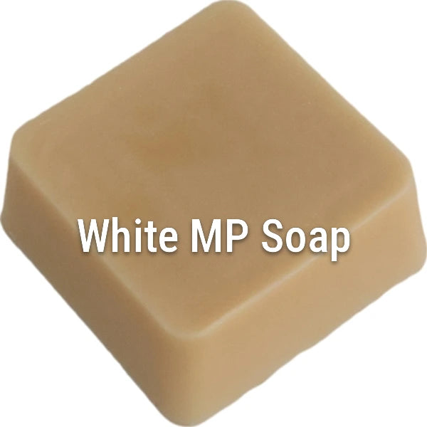 Shimmer Gold White Melt & Pour Soap sample