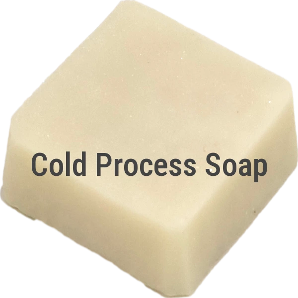 Snowflake Sparkle Cold Process Soap sample