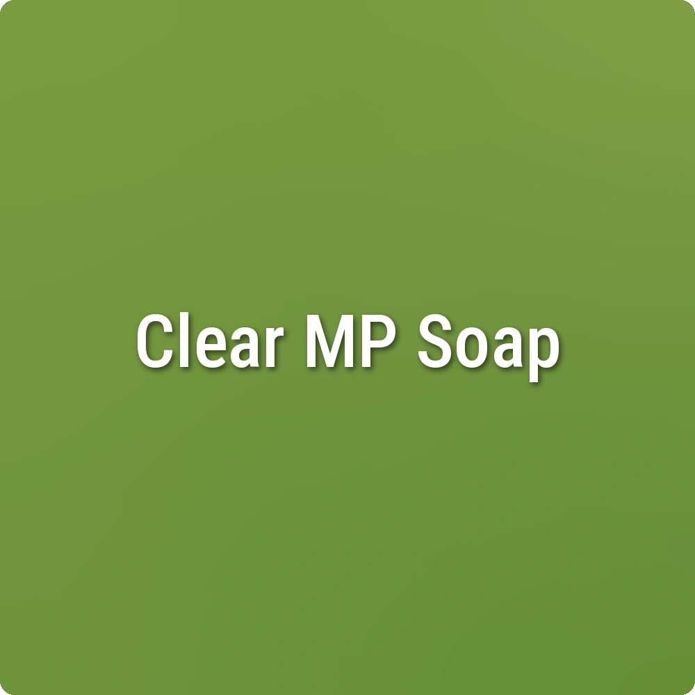 Wasabi Green Clear Melt & Pour Soap sample