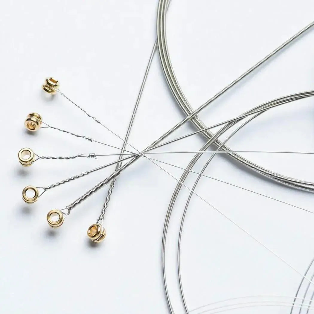 High-quality steel soap cutter wires, 10.5" long, ideal for replacing broken strings on soap cutters.
