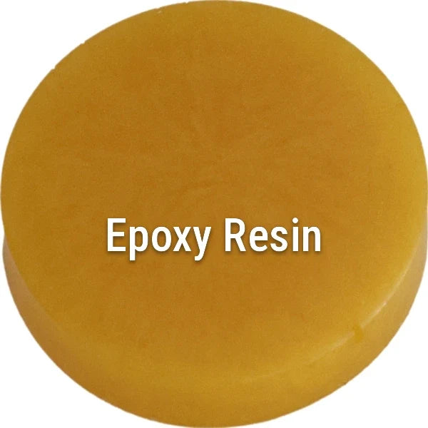 Yellow Vibrance epoxy resin sample
