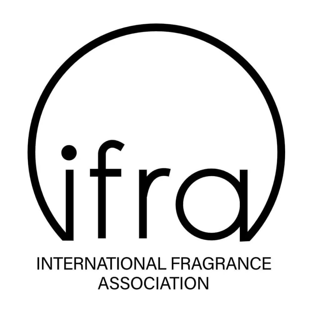 Logo of the International Fragrance Association (IFRA) representing fragrance safety standards.
