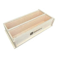 15 lb Double Premium Wood Mold designed for 7.5 lb Silicone Liners, perfect for soap making and crafting.