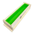 4.5 lb Premium Soap Mold with Green Silicone Liner and Nurturesoap Logo