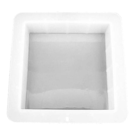 Square white container for Nurture Handmade products