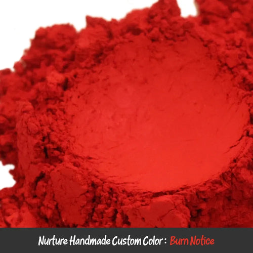 Red powder pigment.