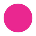 Vibrant fuchsia circle of Red 27 Batch Certified Lake Powder