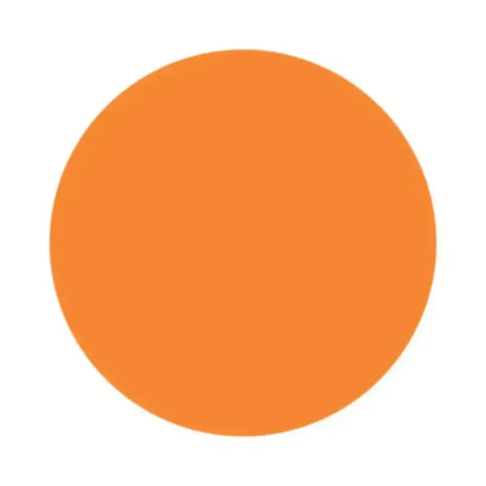 Solid orange circle from Yellow 6 Batch Certified Dye Powder