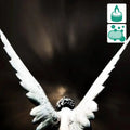 White stone angel statue with detailed wings for Anarchy Fragrance Blend