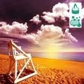 White wooden lifeguard chair on sandy beach for Beachy Keen Fragrance Blend
