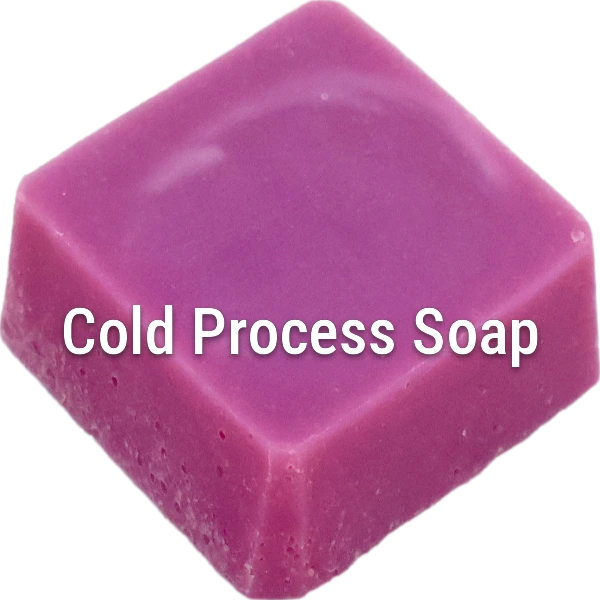 Berry Twist Cold Process Soap sample