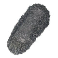 Black Onyx Mica Glitter: shimmering black glittery powder with fine sparkling texture