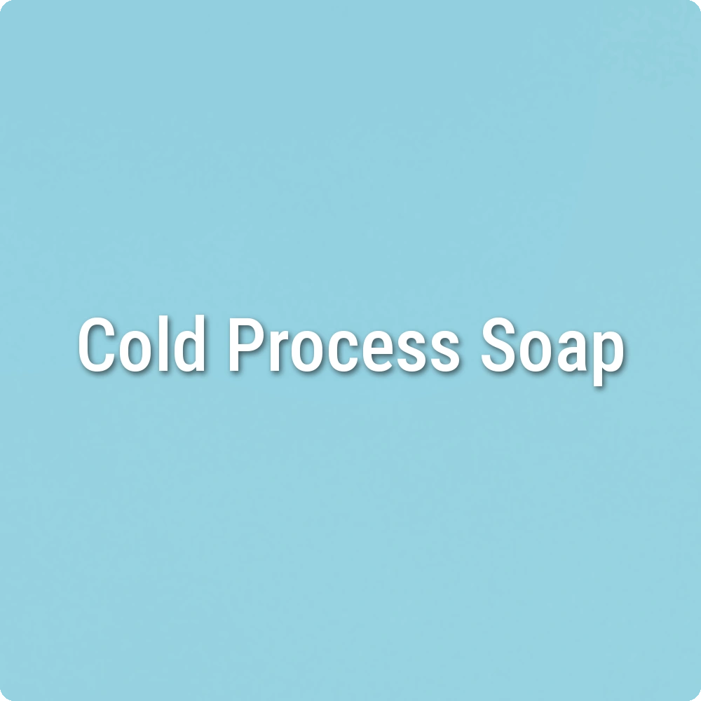 Blue Cotton Candy Cold Process Soap sample
