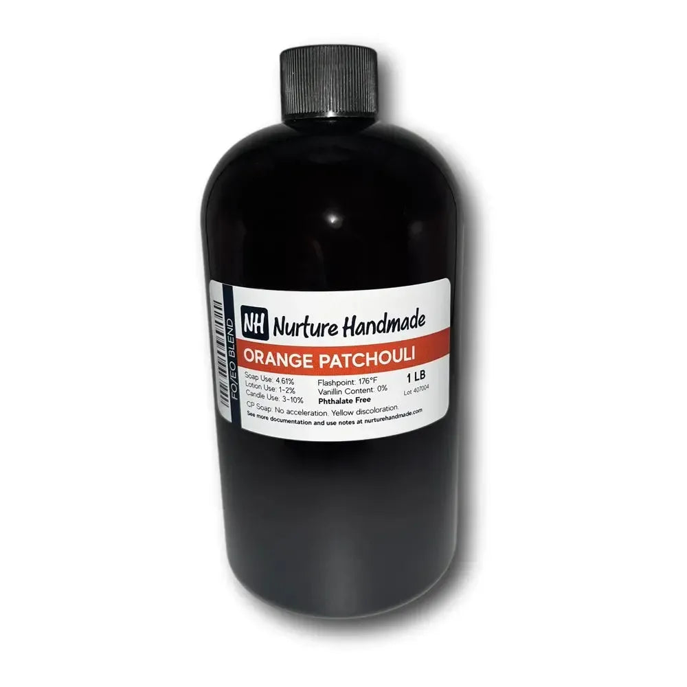 Orange Patchouli FO/EO Blend-Nurture Handmade