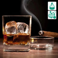 Bourbon Street Fragrance Blend: whiskey tumbler with ice and smoking cigar