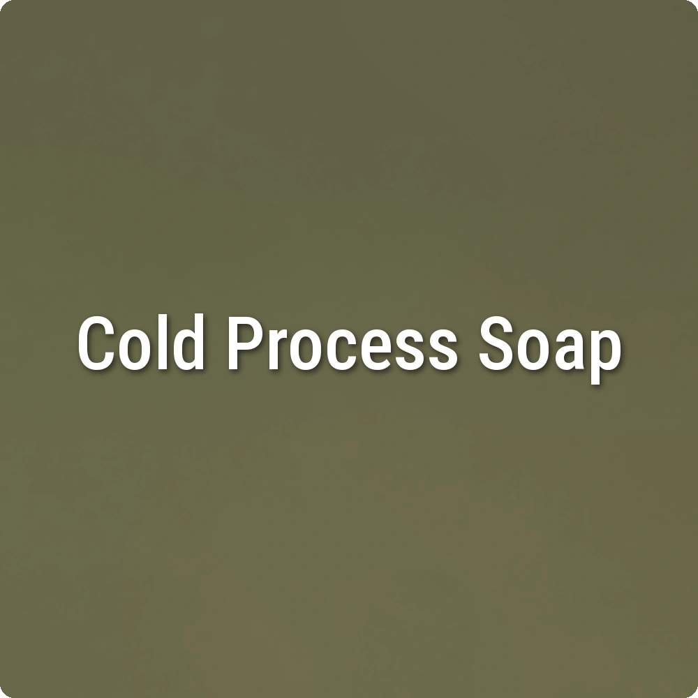 Camouflage Cold Process Soap sample
