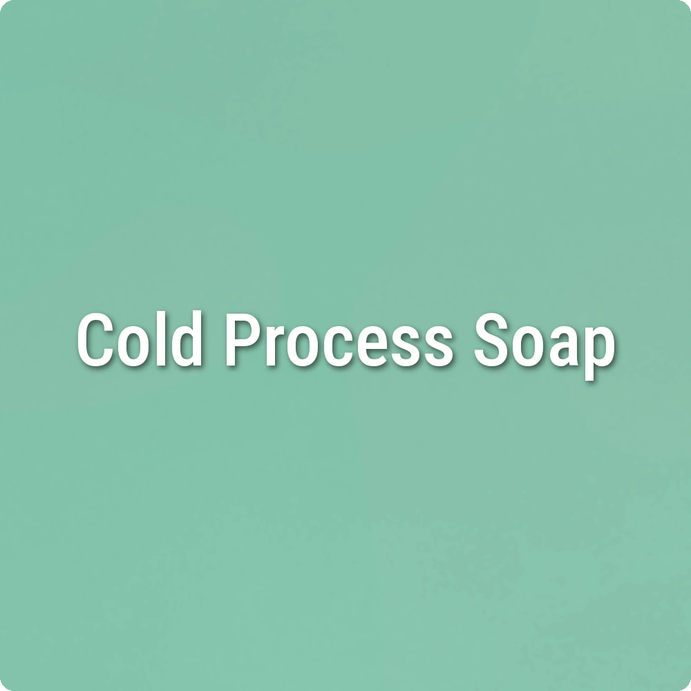 Celadon Green Cold Process Soap sample